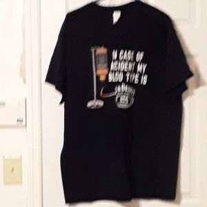 Black t shirt short sleeve Jack daniels